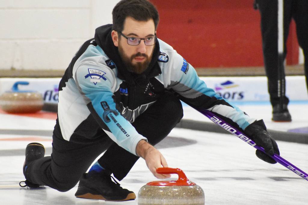Cameron de Jong of the Victoria Curling Club is set to compete at the 2026 BC Curling Championships in Esquimalt from Dec. 30 to Jan. 4. (Logan Lockhart/Western News)