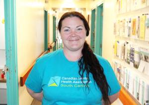 Kristin Buxton is organizing the Canadian Mental Health Association South Cariboo Branch&rsquo;s new Take a Break parental support group. (Patrick Davies photo - 100 Mile Free Press)