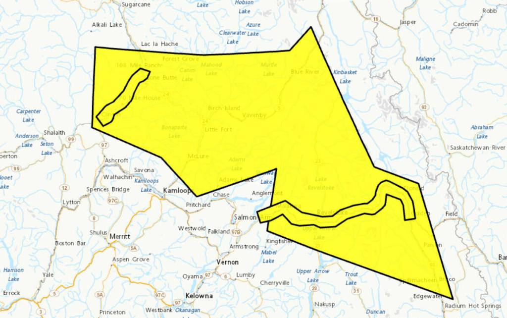 Environment Canada warns of fog again across South Cariboo