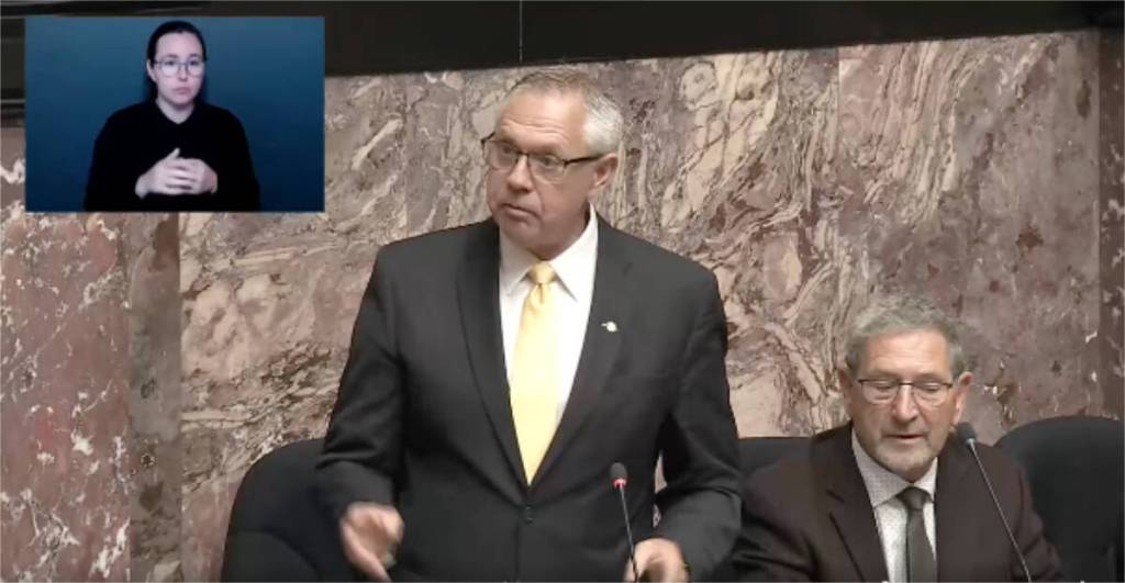 MLA Lorne Doerkson responds to Human Rights Code Repeal Act controversy